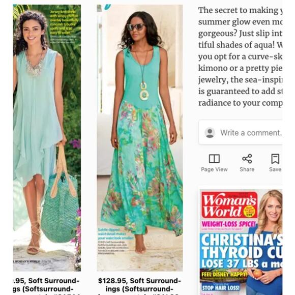 Soft Surroundings Dresses & Skirts - Soft Surroundings Batik Maxi Sleeveless Dress Small